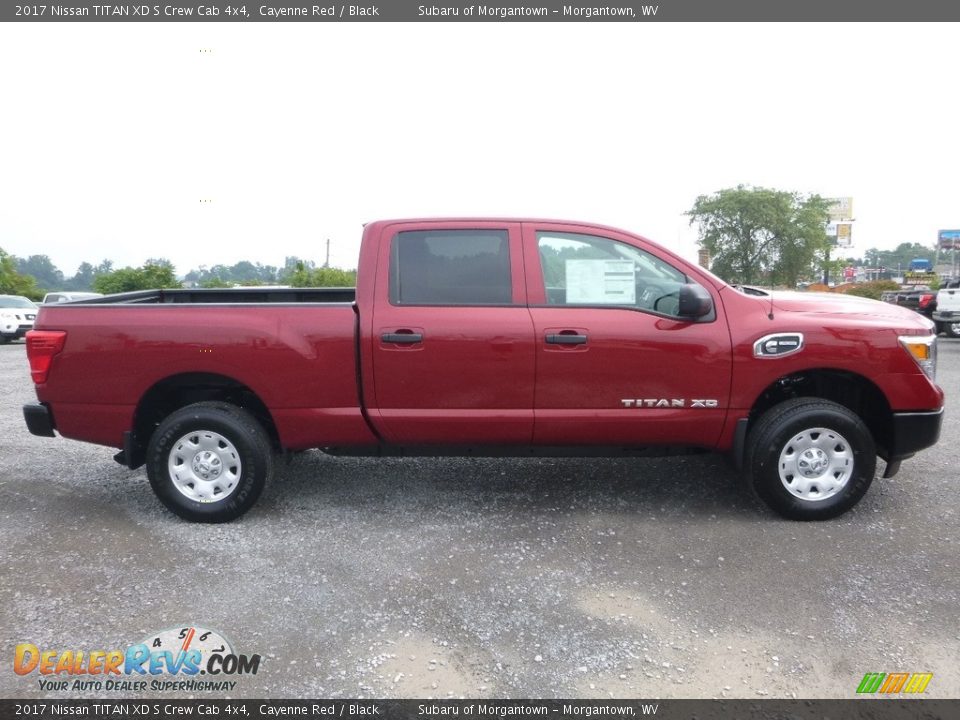 Cayenne Red 2017 Nissan TITAN XD S Crew Cab 4x4 Photo #3
