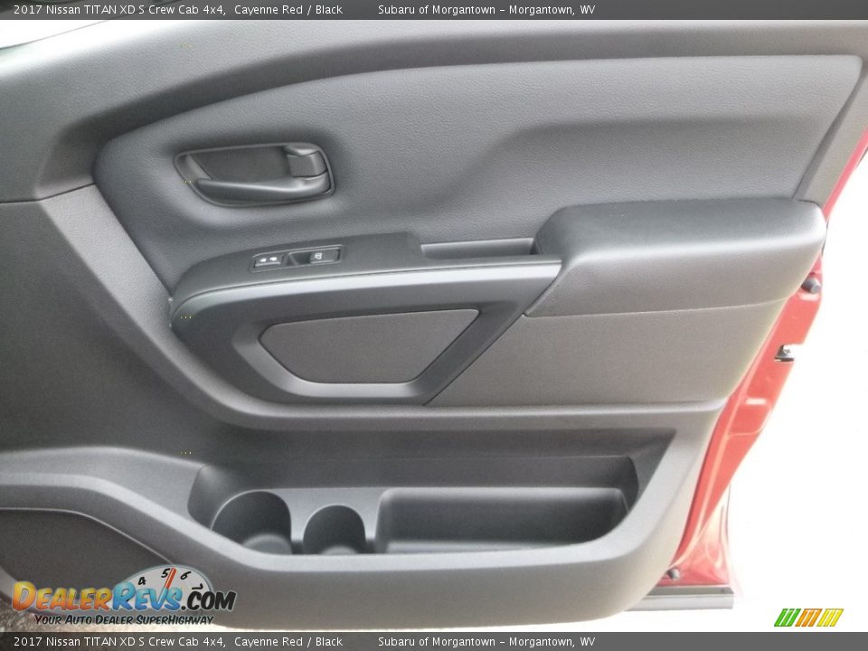 2017 Nissan TITAN XD S Crew Cab 4x4 Cayenne Red / Black Photo #12