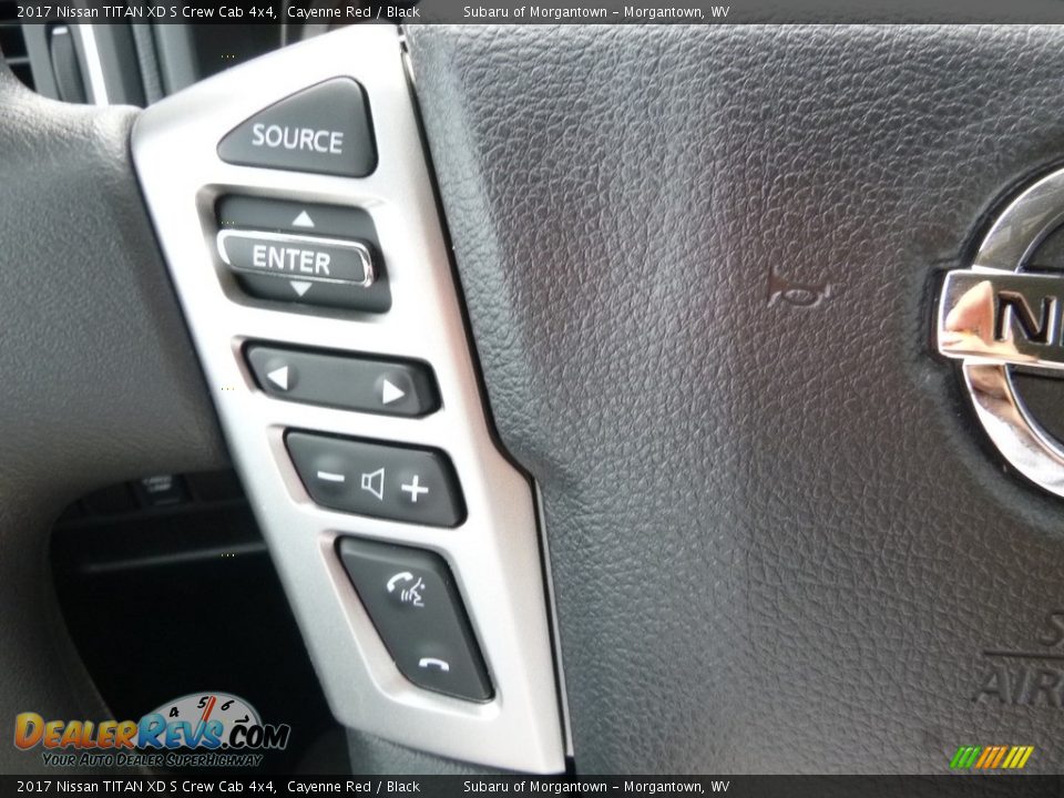 Controls of 2017 Nissan TITAN XD S Crew Cab 4x4 Photo #20