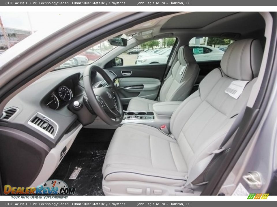 Front Seat of 2018 Acura TLX V6 Technology Sedan Photo #11