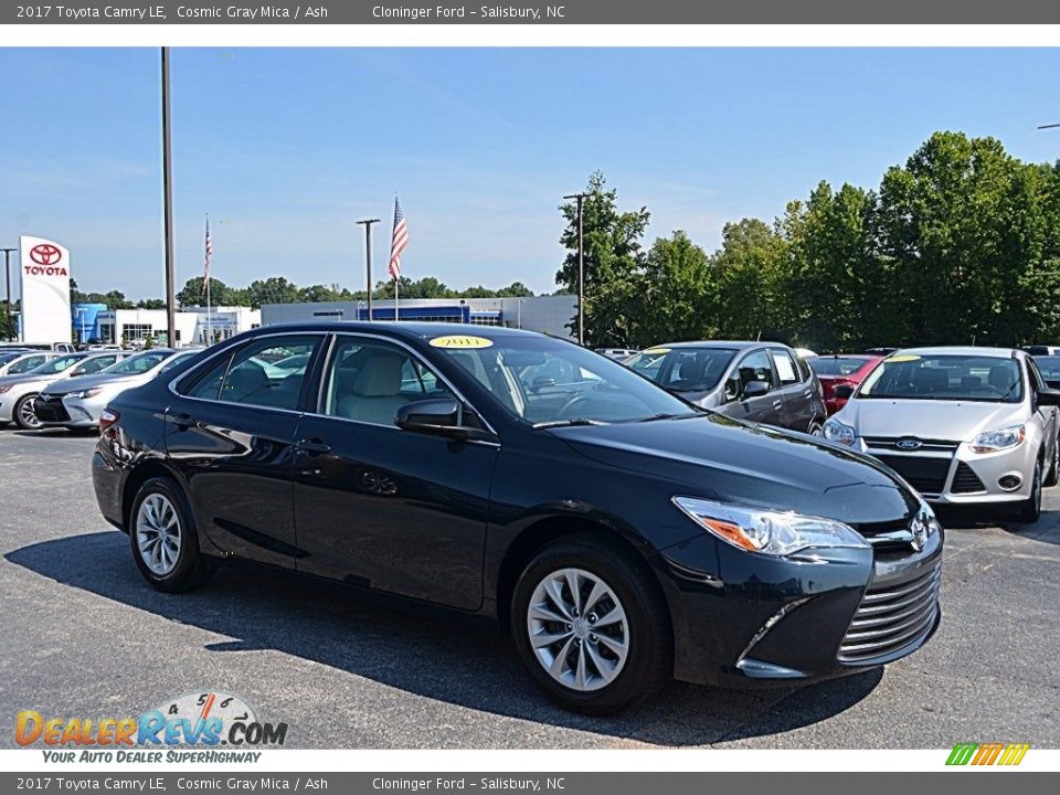 2017 Toyota Camry LE Cosmic Gray Mica / Ash Photo #1