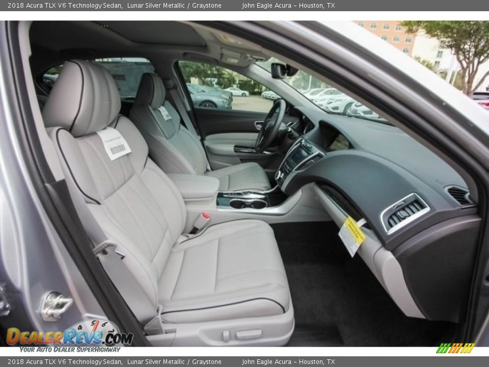 Front Seat of 2018 Acura TLX V6 Technology Sedan Photo #18