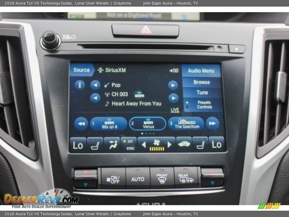 Controls of 2018 Acura TLX V6 Technology Sedan Photo #24
