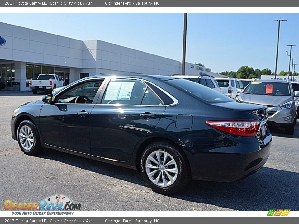 2017 Toyota Camry LE Cosmic Gray Mica / Ash Photo #24