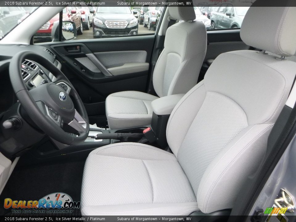 Front Seat of 2018 Subaru Forester 2.5i Photo #14