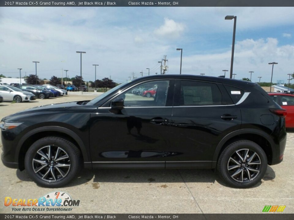 2017 Mazda CX-5 Grand Touring AWD Jet Black Mica / Black Photo #2