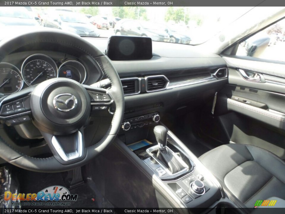 2017 Mazda CX-5 Grand Touring AWD Jet Black Mica / Black Photo #3