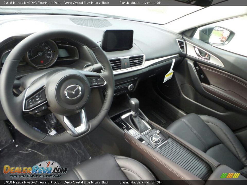 Black Interior - 2018 Mazda MAZDA3 Touring 4 Door Photo #3