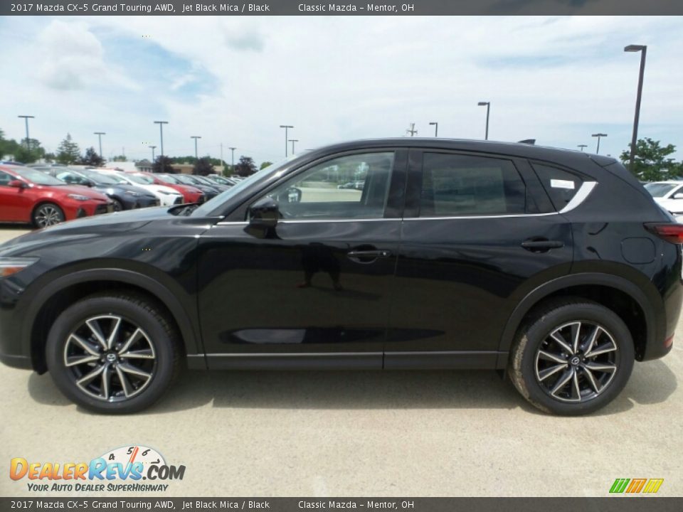2017 Mazda CX-5 Grand Touring AWD Jet Black Mica / Black Photo #2
