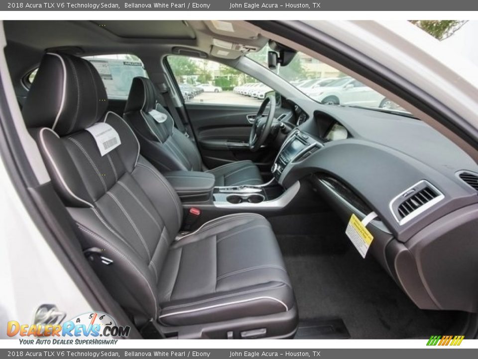 Front Seat of 2018 Acura TLX V6 Technology Sedan Photo #17