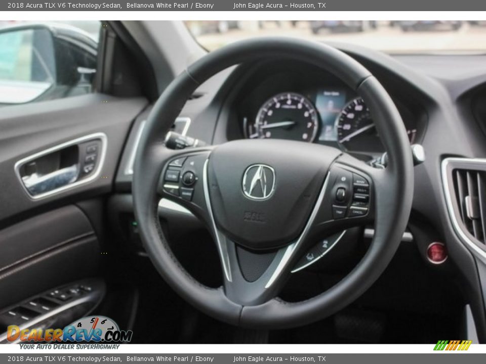 2018 Acura TLX V6 Technology Sedan Steering Wheel Photo #21