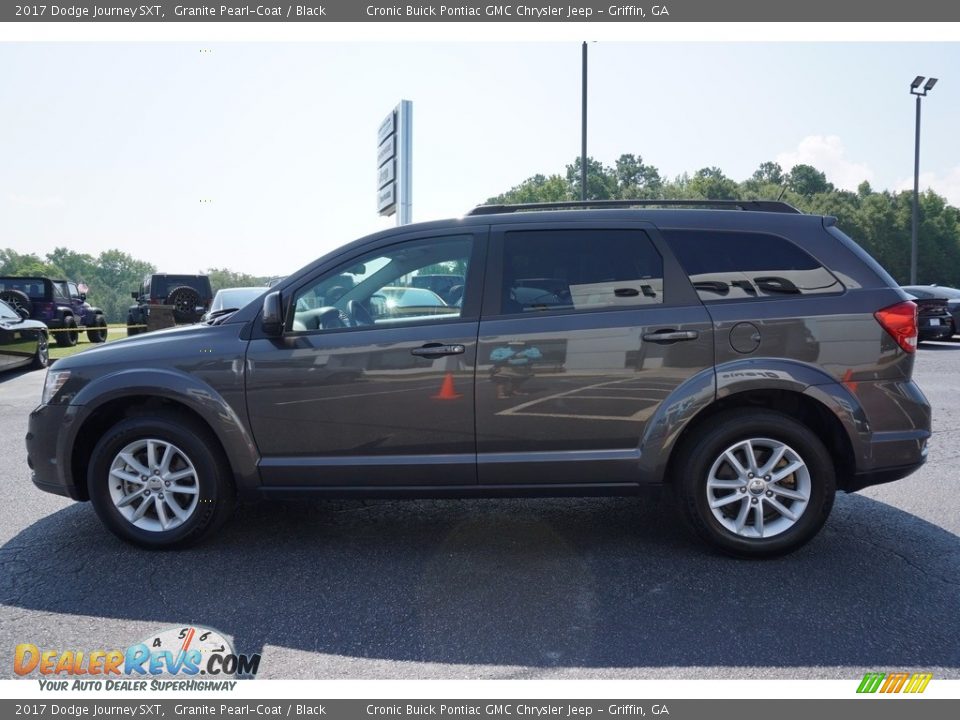 2017 Dodge Journey SXT Granite Pearl-Coat / Black Photo #4