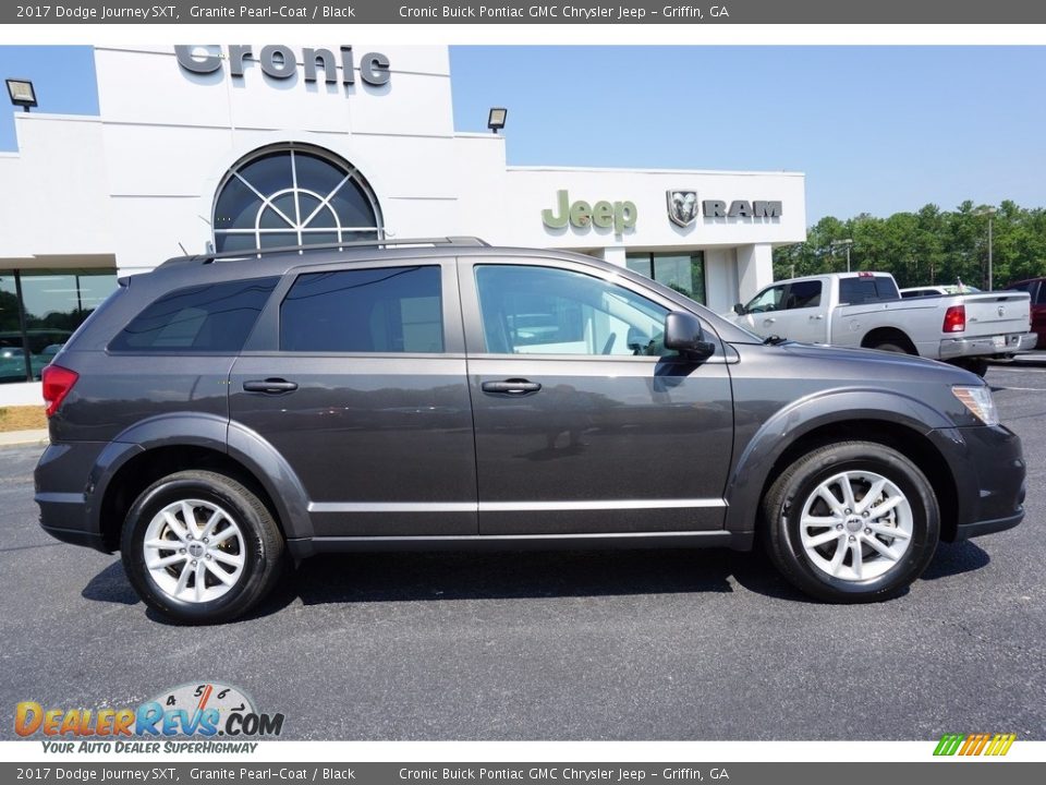 2017 Dodge Journey SXT Granite Pearl-Coat / Black Photo #8