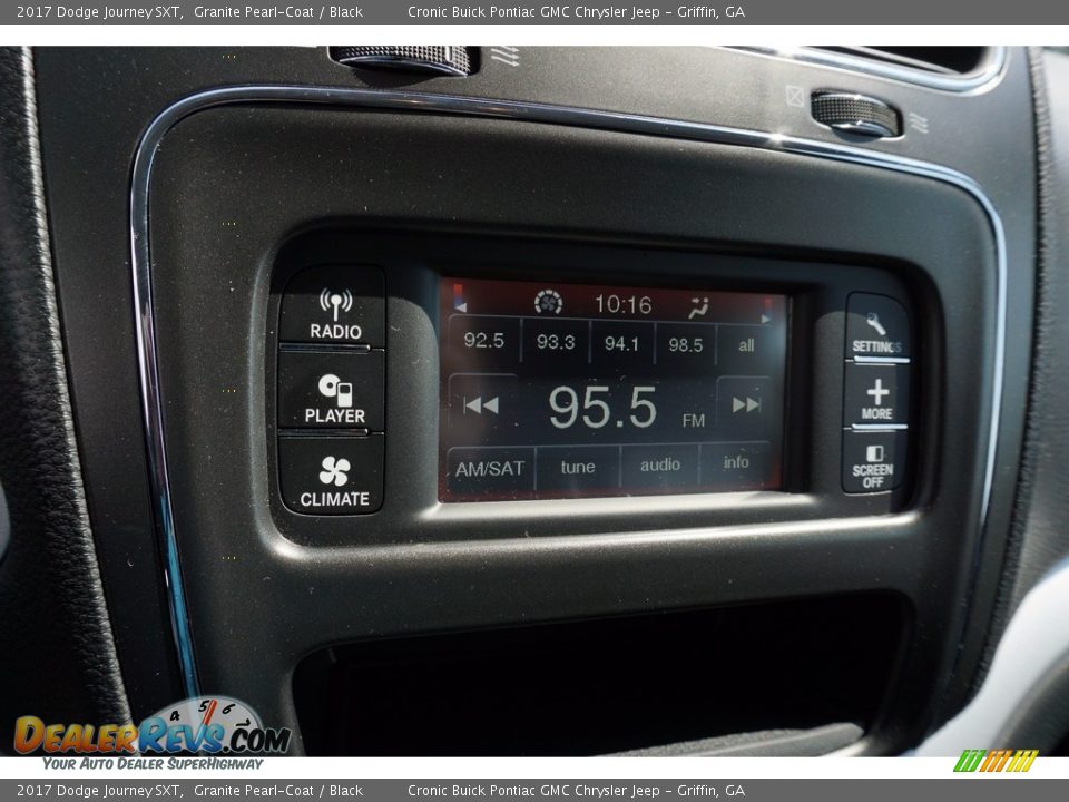 2017 Dodge Journey SXT Granite Pearl-Coat / Black Photo #24