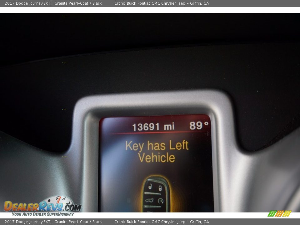 2017 Dodge Journey SXT Granite Pearl-Coat / Black Photo #26