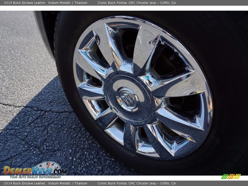 2014 Buick Enclave Leather Iridium Metallic / Titanium Photo #13