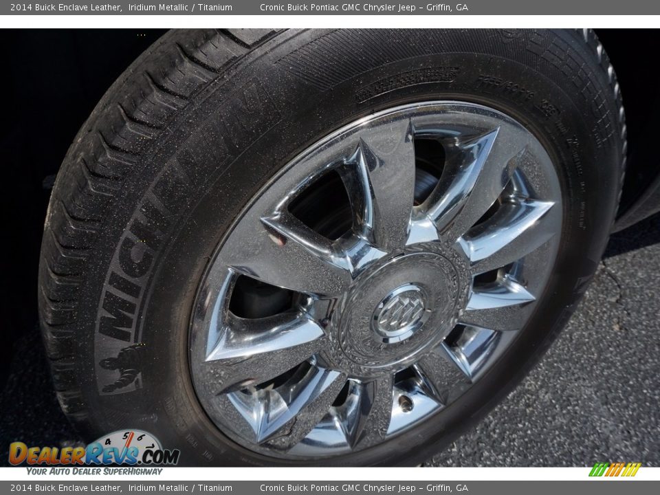 2014 Buick Enclave Leather Iridium Metallic / Titanium Photo #18