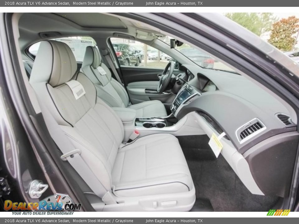 Front Seat of 2018 Acura TLX V6 Advance Sedan Photo #22