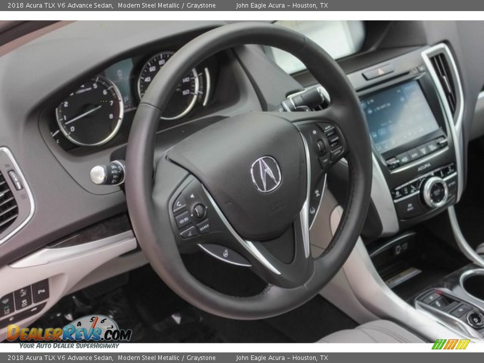 2018 Acura TLX V6 Advance Sedan Steering Wheel Photo #32