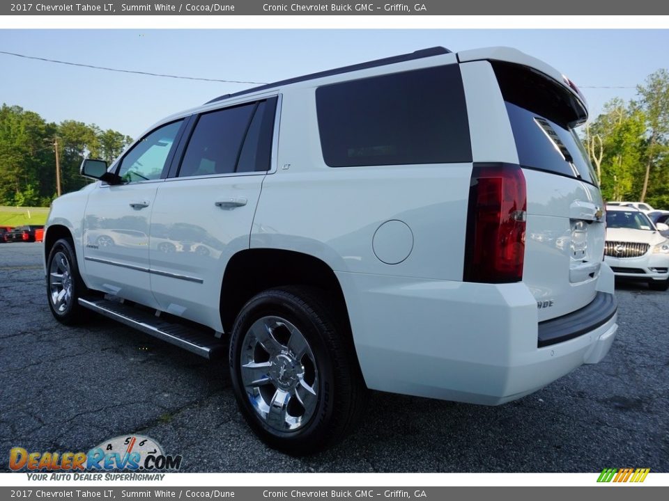 2017 Chevrolet Tahoe LT Summit White / Cocoa/Dune Photo #5
