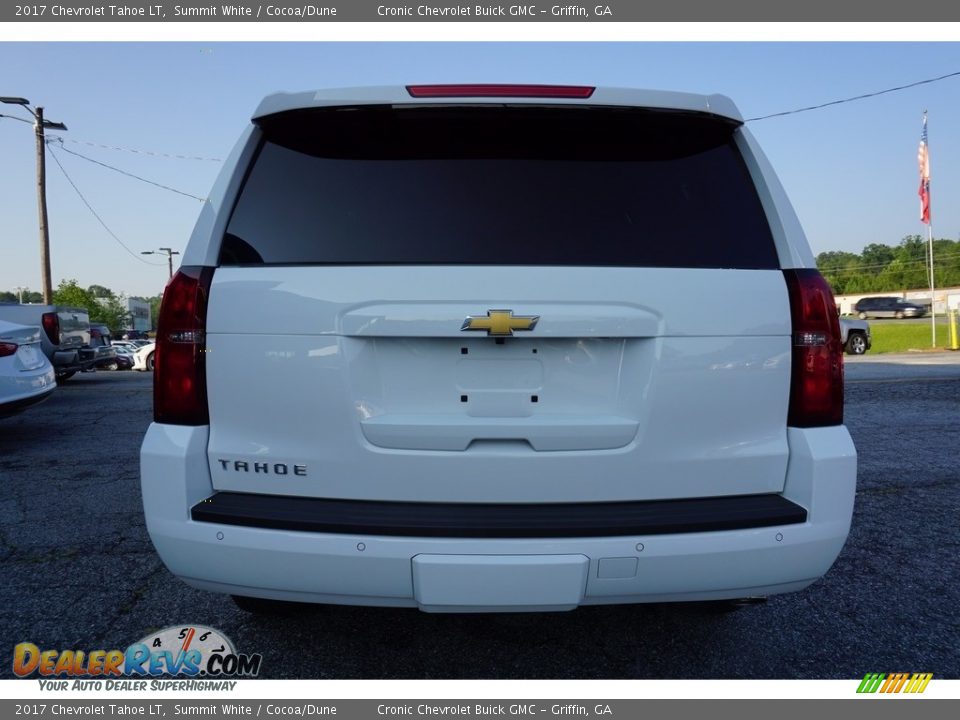2017 Chevrolet Tahoe LT Summit White / Cocoa/Dune Photo #6