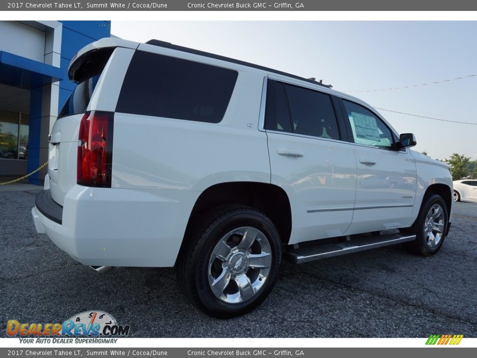 2017 Chevrolet Tahoe LT Summit White / Cocoa/Dune Photo #7