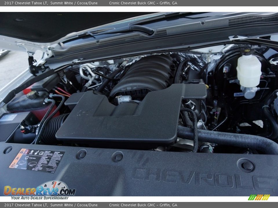 2017 Chevrolet Tahoe LT Summit White / Cocoa/Dune Photo #12