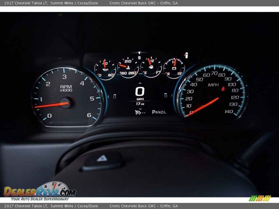 2017 Chevrolet Tahoe LT Summit White / Cocoa/Dune Photo #13