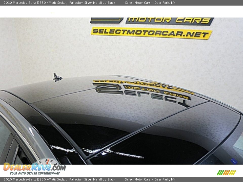 2010 Mercedes-Benz E 350 4Matic Sedan Palladium Silver Metallic / Black Photo #12