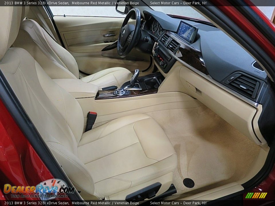 2013 BMW 3 Series 328i xDrive Sedan Melbourne Red Metallic / Venetian Beige Photo #16