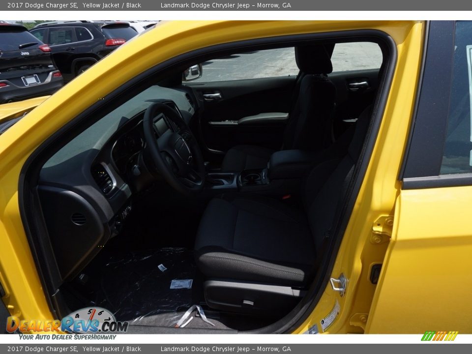 2017 Dodge Charger SE Yellow Jacket / Black Photo #6