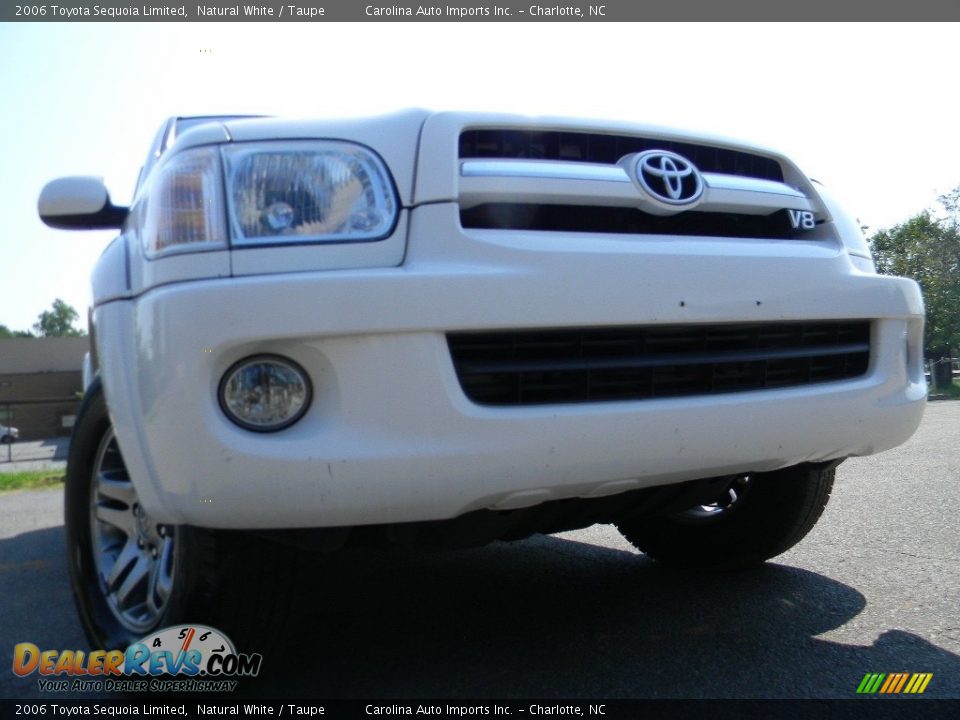 2006 Toyota Sequoia Limited Natural White / Taupe Photo #1