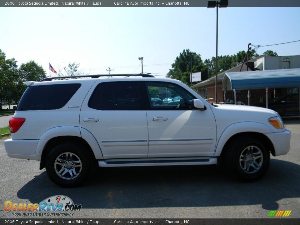 2006 Toyota Sequoia Limited Natural White / Taupe Photo #11