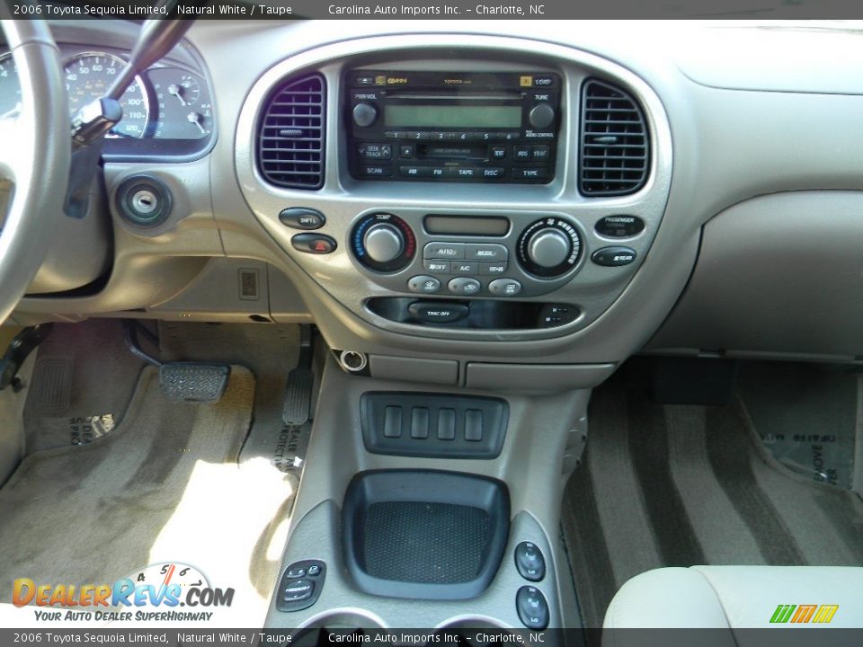 2006 Toyota Sequoia Limited Natural White / Taupe Photo #15