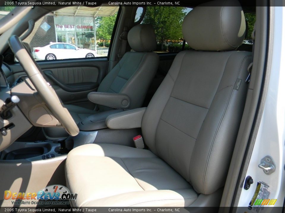 2006 Toyota Sequoia Limited Natural White / Taupe Photo #18