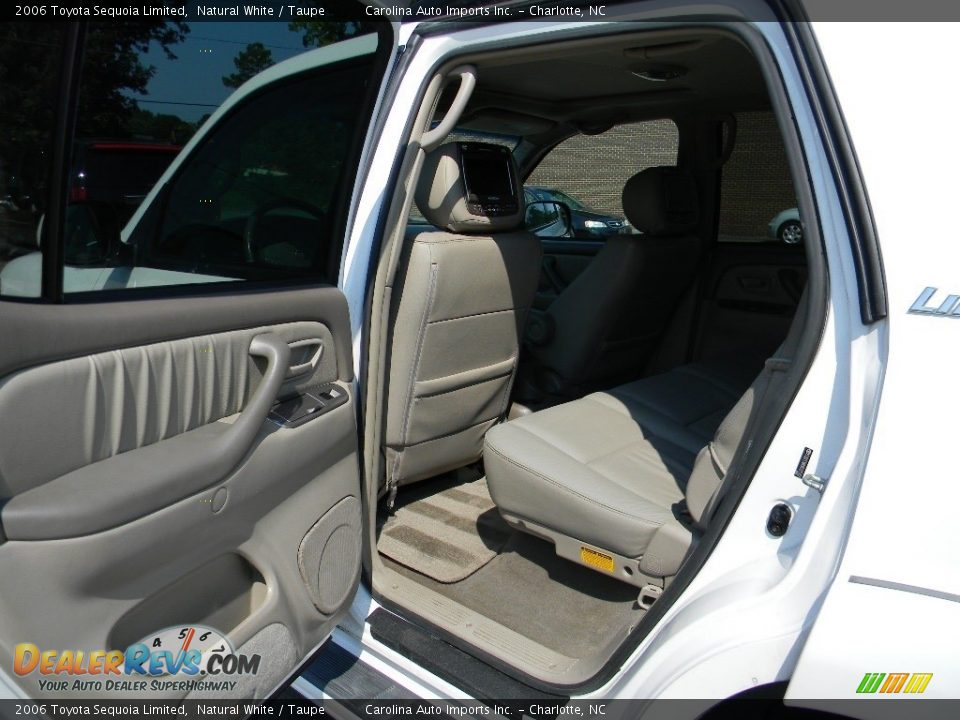 2006 Toyota Sequoia Limited Natural White / Taupe Photo #19