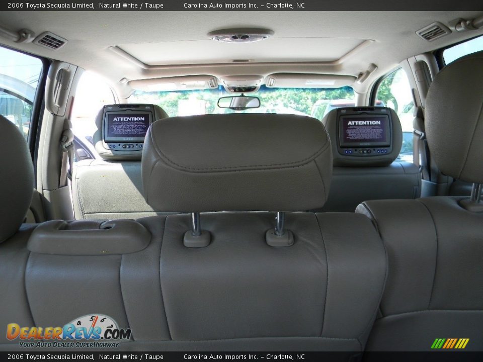 2006 Toyota Sequoia Limited Natural White / Taupe Photo #20