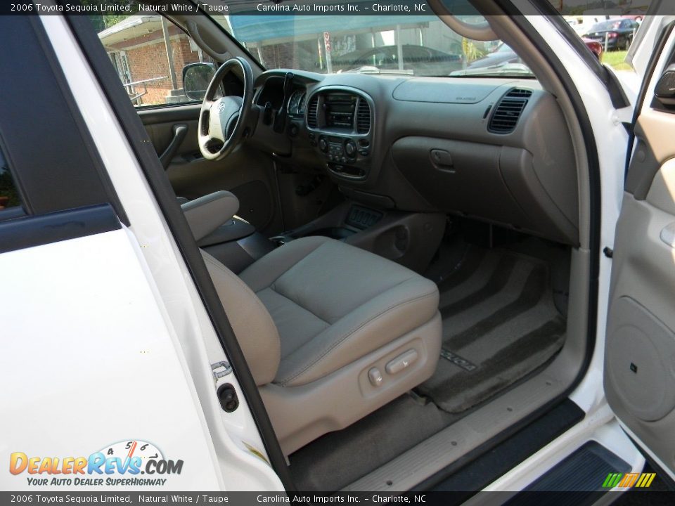 2006 Toyota Sequoia Limited Natural White / Taupe Photo #22