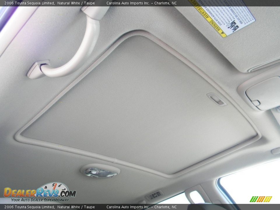 2006 Toyota Sequoia Limited Natural White / Taupe Photo #24