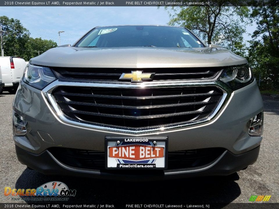 2018 Chevrolet Equinox LT AWD Pepperdust Metallic / Jet Black Photo #2