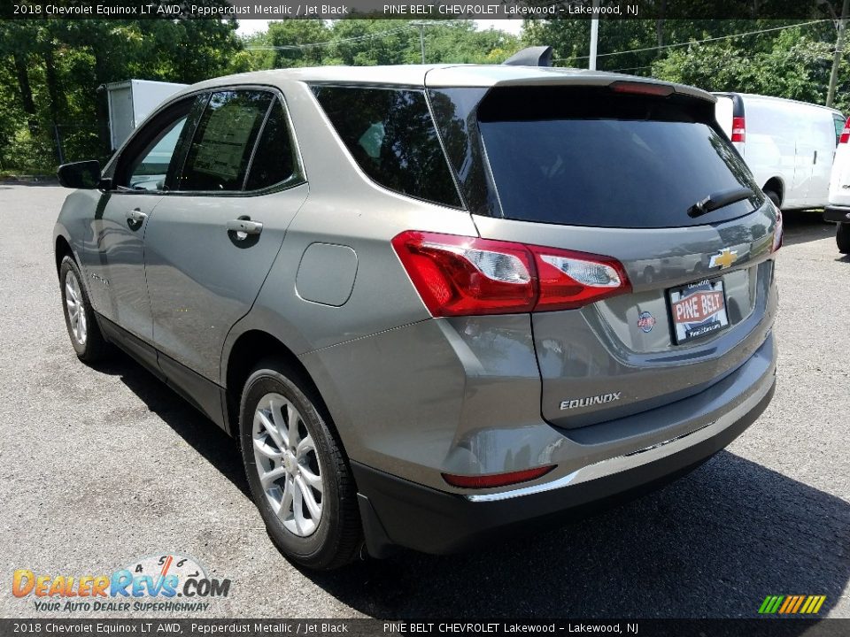2018 Chevrolet Equinox LT AWD Pepperdust Metallic / Jet Black Photo #4