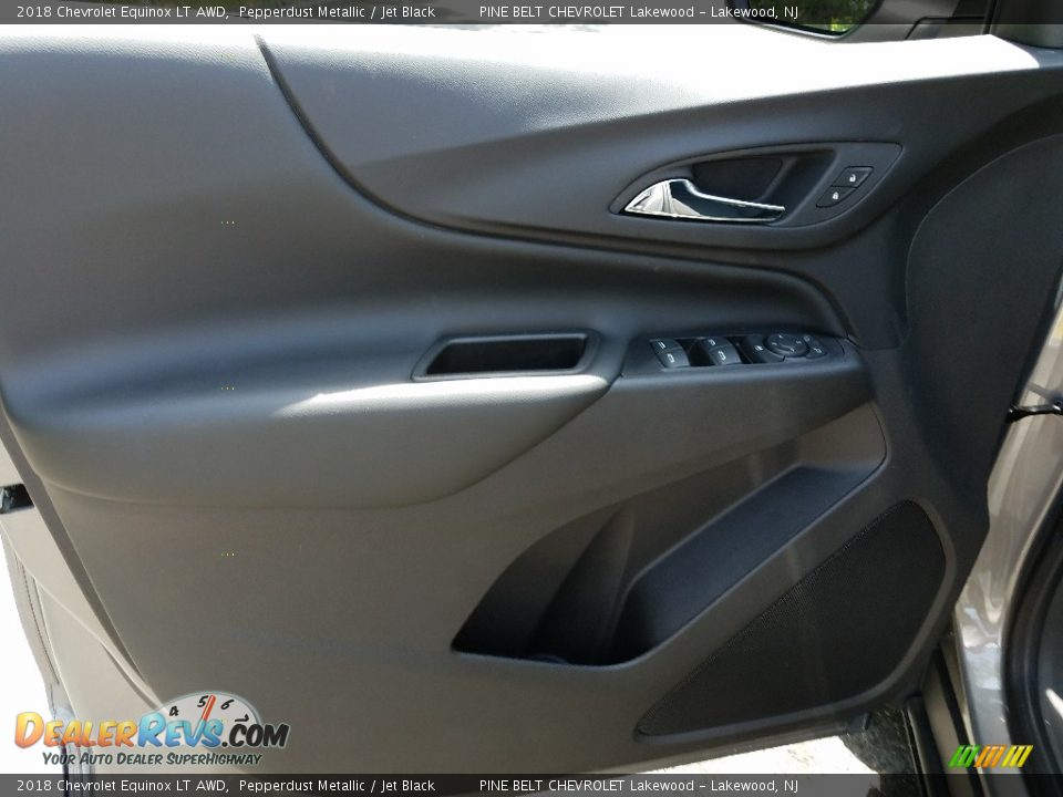 2018 Chevrolet Equinox LT AWD Pepperdust Metallic / Jet Black Photo #6