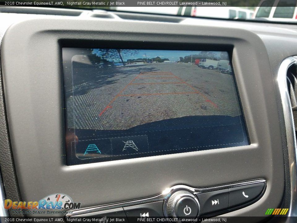2018 Chevrolet Equinox LT AWD Nightfall Gray Metallic / Jet Black Photo #10