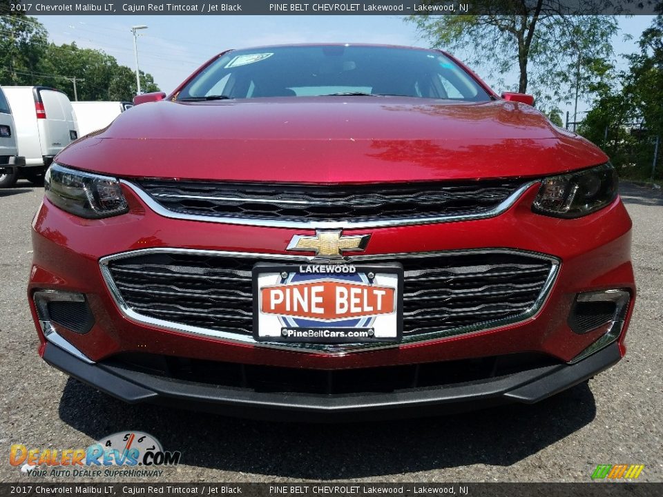 2017 Chevrolet Malibu LT Cajun Red Tintcoat / Jet Black Photo #2