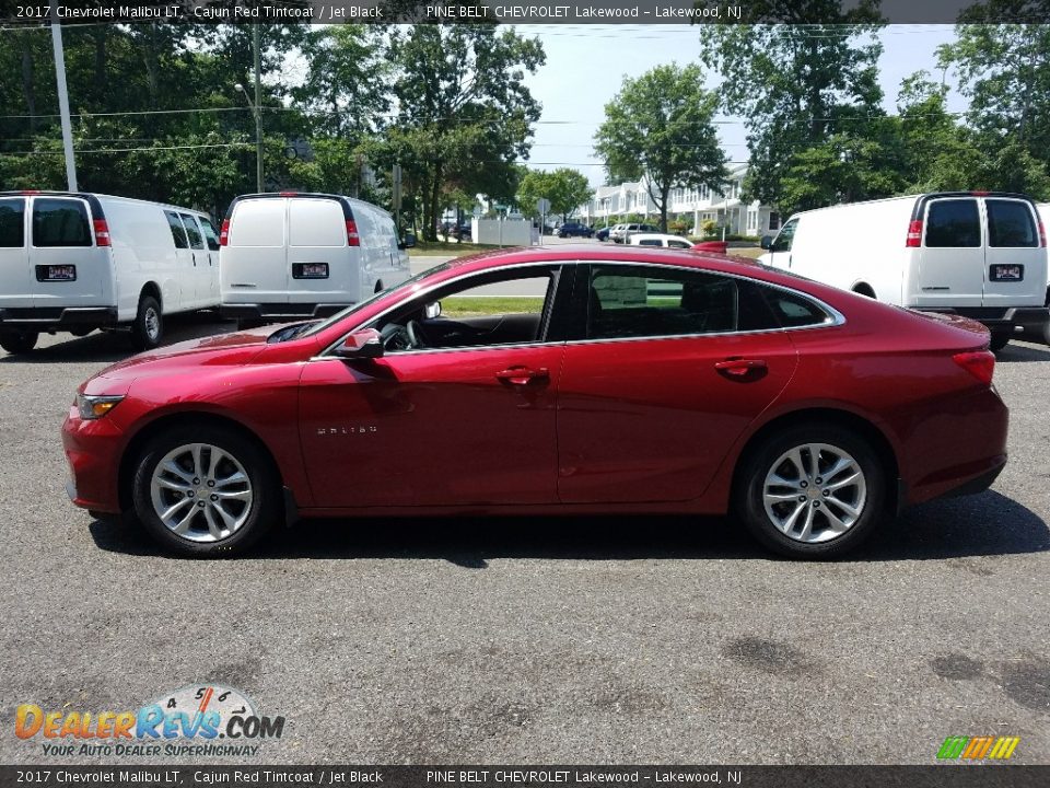 2017 Chevrolet Malibu LT Cajun Red Tintcoat / Jet Black Photo #3