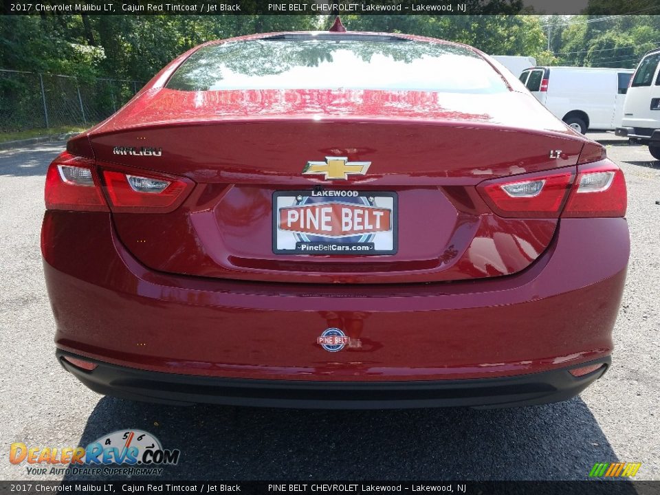 2017 Chevrolet Malibu LT Cajun Red Tintcoat / Jet Black Photo #5