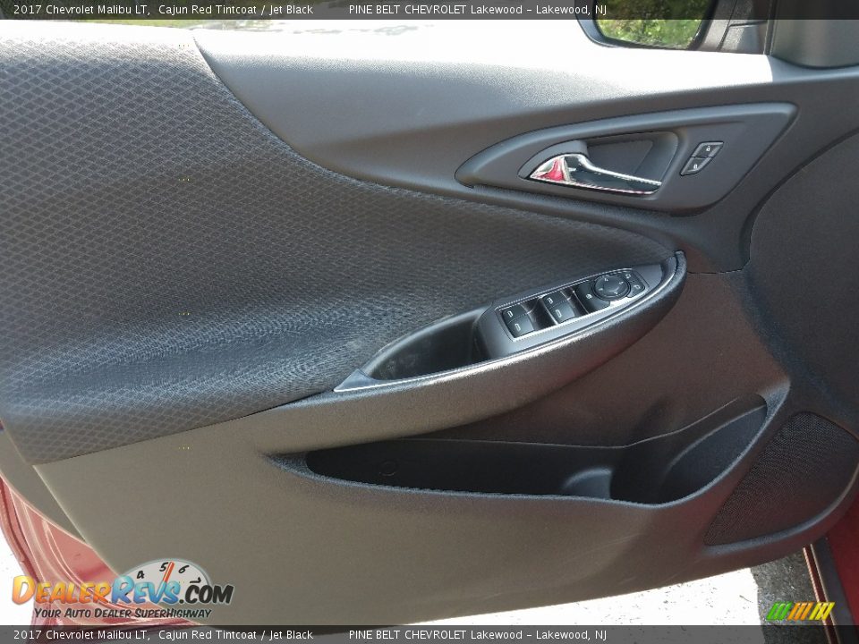 2017 Chevrolet Malibu LT Cajun Red Tintcoat / Jet Black Photo #6