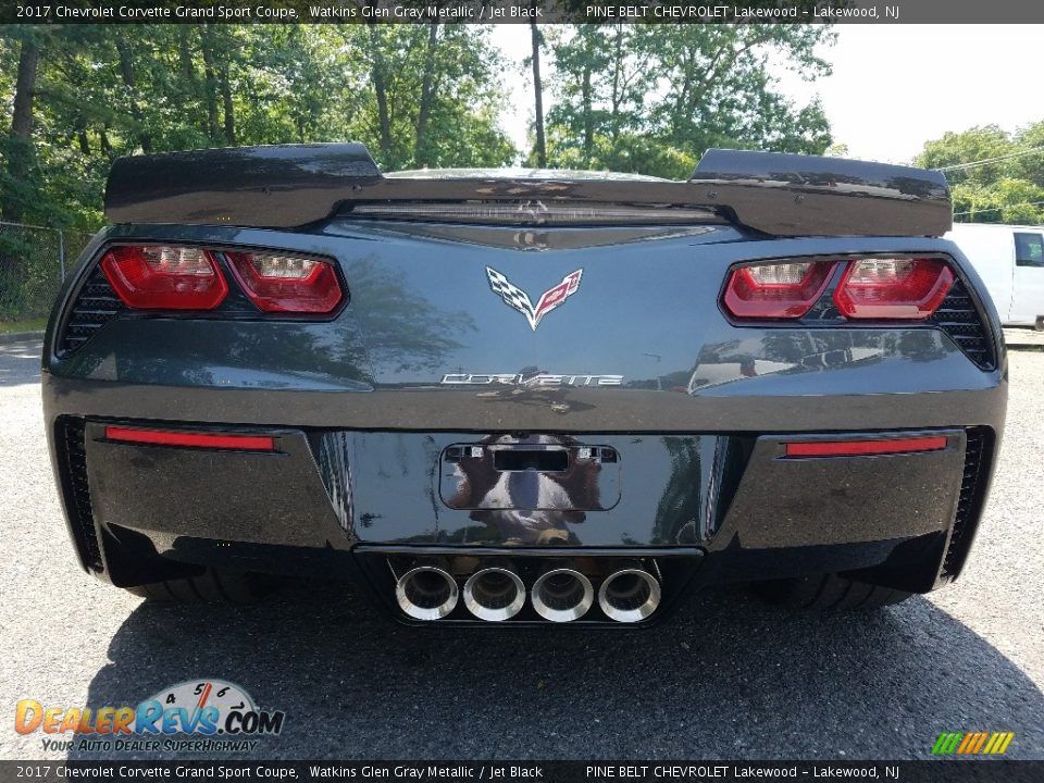 2017 Chevrolet Corvette Grand Sport Coupe Watkins Glen Gray Metallic / Jet Black Photo #5