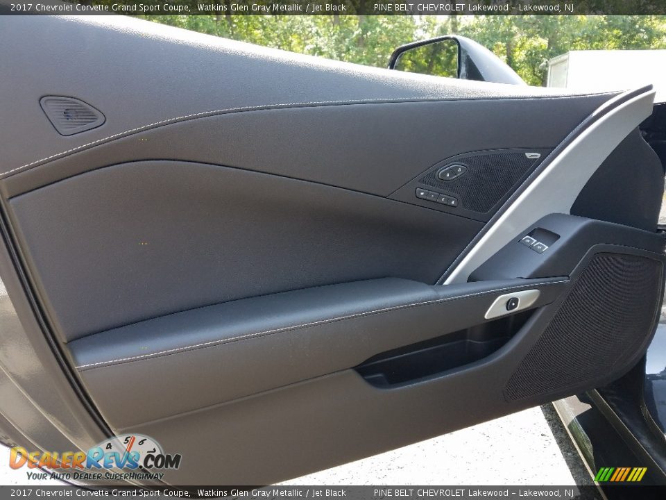 2017 Chevrolet Corvette Grand Sport Coupe Watkins Glen Gray Metallic / Jet Black Photo #6