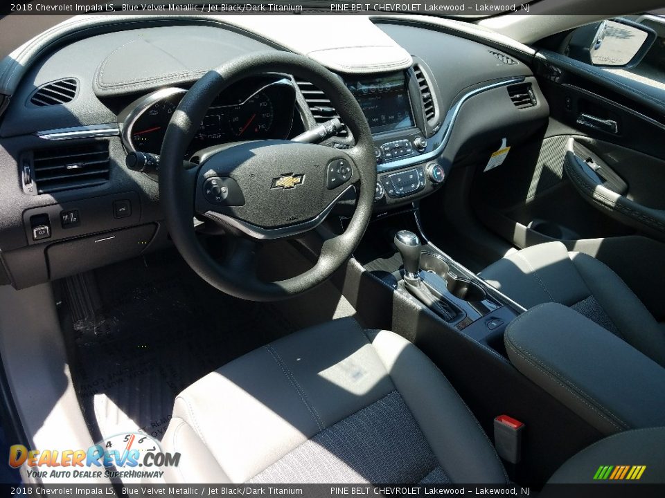2018 Chevrolet Impala LS Blue Velvet Metallic / Jet Black/Dark Titanium Photo #7
